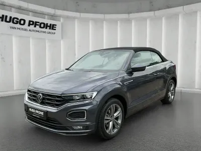 Gebraucht VW T-Roc Cabriolet R-line 150 PS (110 kW) 2022 Rauchgrau metallic Cabrio