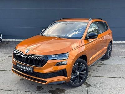 Usata Skoda Karoq SportLine 190 CV (139 kW) 2023 Arancione SUV