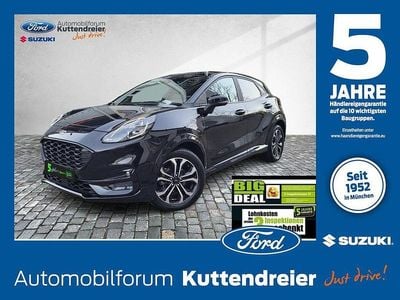 Obsidianschwarz metallic Gebraucht 2023 Ford Puma ST-Line SUV | 20.430 € (Guter Preis)