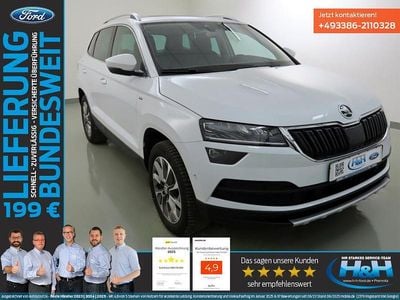 Usata Skoda Karoq Clever 150 CV (110 kW) 2022 Bianco SUV
