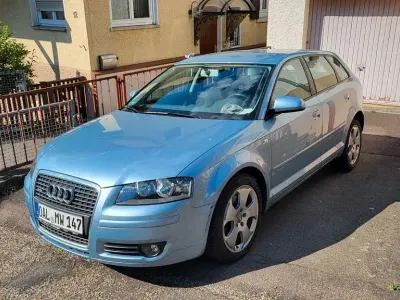 Gebraucht Audi A3 Ambition 140 PS (102 kW) 2007 Blau Kleinwagen