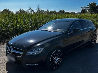 Gebraucht Mercedes CLS350 Shooting Brake AMG line 265 PS (194 kW) 2014 Schwarz Kombi