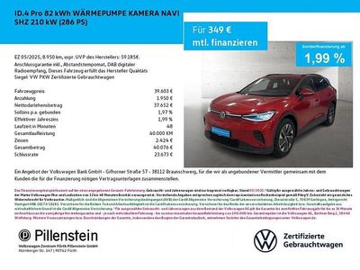 Gebraucht VW ID.4 Pro 210 kW (286 PS) 2025 Rot SUV