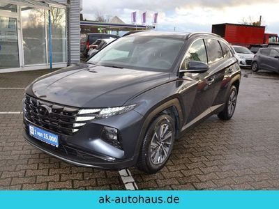 gebraucht Hyundai Tucson Trend Hybrid Pano LED Kamera Allwetter