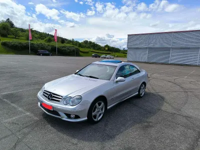 Używany Mercedes CLK200 AMG 163 KM (119 kW) 2005 Srebrny Coupe