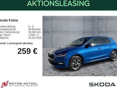 Neu Skoda Fabia 116 PS (85 kW) 2026 Blau Kleinwagen