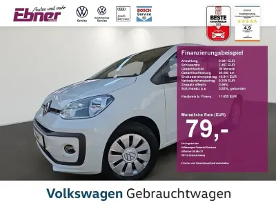 Gebraucht VW up! move up! 65 PS (47 kW) 2020 Weiß Kleinwagen