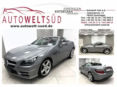 Gebraucht Mercedes SLK250 AMG 204 PS (150 kW) 2012 Palladiumsilber metallic (metallic) Cabrio