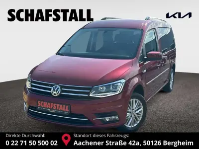 Gebraucht VW Caddy Maxi Highline 131 PS (96 kW) 2018 Fortanarot Van / Kleinbus