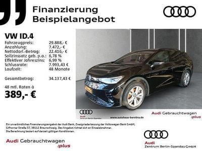 Schwarz Gebraucht 2022 VW ID.4 GTX SUV | 29.888 € (Fairer Preis)