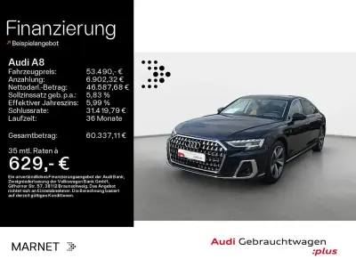 Gebraucht Audi A8 Comfort 286 PS (210 kW) 2023 Firmamentblau metallic Limousine