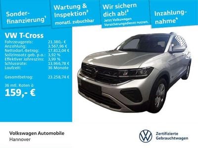 Silber Gebraucht 2024 VW T-Cross Life SUV | 21.380 € (Guter Preis)
