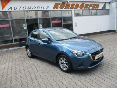 Usata Mazda 2 Kizoku 75 CV (55 kW) 2018 Blu Berlina