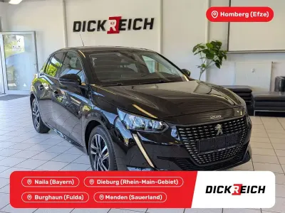 Gebraucht Peugeot 208 Allure 101 PS (74 kW) 2022 Lackierung schwarz perla n Kleinwagen
