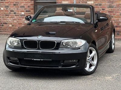 Gebraucht BMW 118 Cabriolet Sport Line 143 PS (105 kW) 2009 Schwarz Cabrio