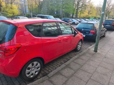Gebraucht Opel Meriva drive 136 PS (100 kW) 2014 Rot Van / Kleinbus