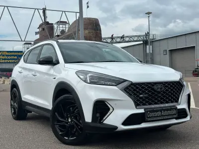Gebraucht Hyundai Tucson N Line 177 PS (130 kW) 2020 Weiß SUV