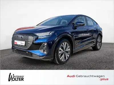 Gebraucht Audi Q4 Sportback e-tron Advanced Plus 150 kW (204 PS) 2023 Navarrablau metallic SUV