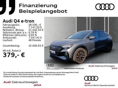 Gebraucht Audi Q4 e-tron S-Line 150 kW (204 PS) 2022 Grau SUV