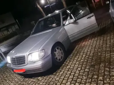 Gebraucht Mercedes S420 1995 Silber Limousine