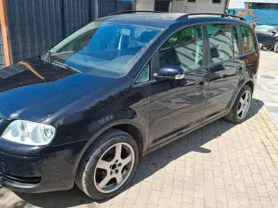 Gebraucht VW Touran Conceptline 105 PS (77 kW) 2006 Schwarz Van / Kleinbus