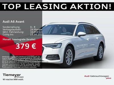 Gebraucht Audi A6 Advanced Plus 204 PS (150 kW) 2024 Gletscherweiß metallic Kombi