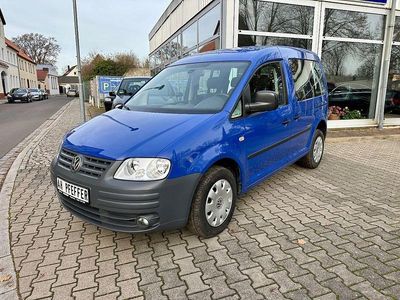 Gebraucht VW Caddy Team 80 PS (58 kW) 2010 Blau Van / Kleinbus