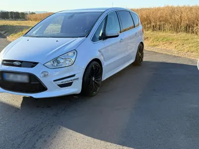 Gebraucht Ford S-MAX S 203 PS (149 kW) 2010 Weiß Van / Kleinbus