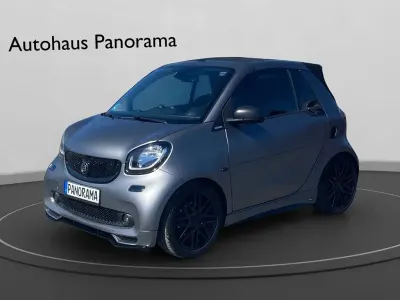 Brugt Smart ForTwo Cabrio Brabus 125 HK (91 kW) 2018 Grå Cabriolet