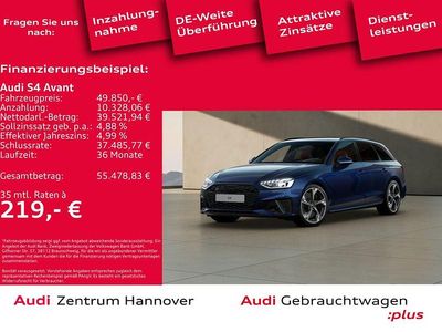 Navarrablau metallic Gebraucht 2023 Audi S4 Ambiente Kombi | 49.650 € (Fairer Preis)