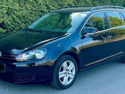 Usata VW Golf VI 105 CV (77 kW) 2010 Nero Utilitaria
