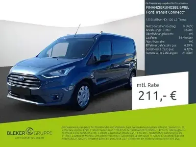 Używany Ford Transit Connect Trend 2021 Niebieski Minivan
