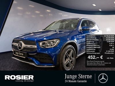 gebraucht Mercedes GLC300 d 4M AMG Int. Distr LED Navi Kamera K