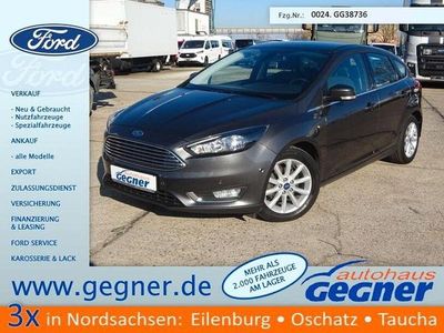 Gebraucht Ford Focus Titanium 125 PS (91 kW) 2016 Grau Limousine