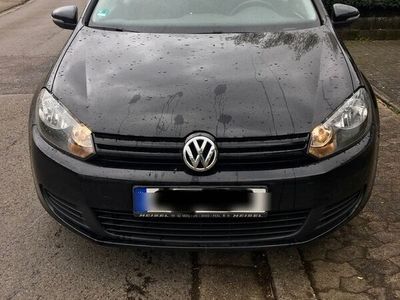 gebraucht VW Golf VI schwarz