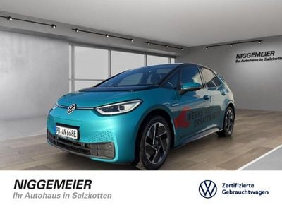 Gebraucht VW ID.3 Pro Performance 150 kW (204 PS) 2021 Makenatürkis metallic / dach sc (metallic) Kleinwagen