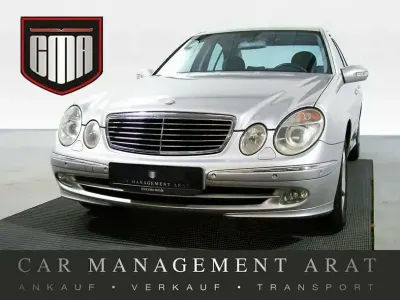 Brugt Mercedes E240 Avantgarde 177 HK (130 kW) 2002 Sølv Sedan