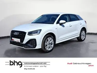 Gebraucht Audi Q2 S-Line 150 PS (110 kW) 2025 Gletscherweiß metallic SUV