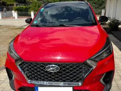 Gebraucht Hyundai Tucson N Line 185 PS (136 kW) 2019 Rot SUV