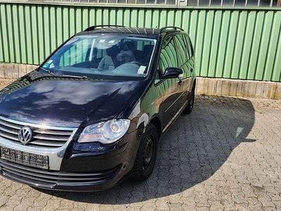 Gebraucht VW Touran United 105 PS (77 kW) 2008 Schwarz Van / Kleinbus
