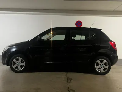 Gebraucht Skoda Fabia 86 PS (63 kW) 2008 Schwarz Kleinwagen