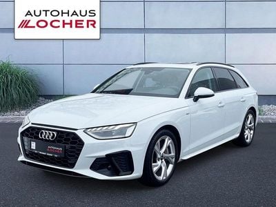 Gebraucht Audi A4 S-Line 204 PS (150 kW) 2024 Gletscherweiß metallic Kombi