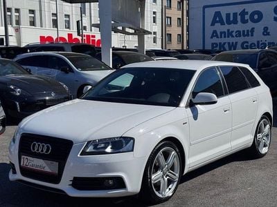 Usata Audi A3 S-Line 125 CV (91 kW) 2012 Bianco Utilitaria
