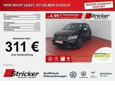 Second-hand VW Tiguan R 320 CP (235 kW) 2022 Negru SUV