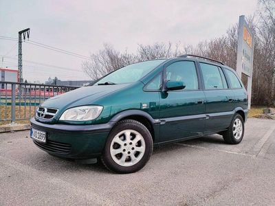 Gebraucht Opel Zafira Njoy 101 PS (74 kW) 2004 Grün Van / Kleinbus