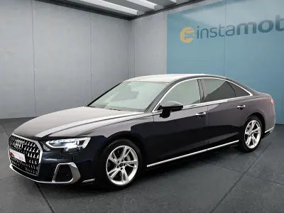 Brugt Audi A8 340 HK (250 kW) 2022 Blå Sedan