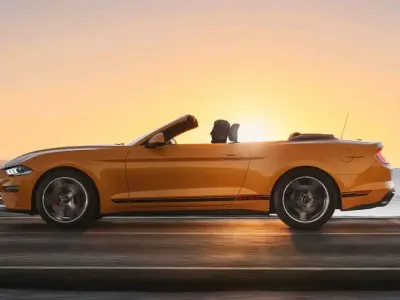 Gebraucht Ford Mustang 2018 Blau Cabrio