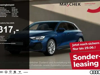 Gebraucht Audi A3 S-Line 204 PS (150 kW) 2025 Blau Limousine