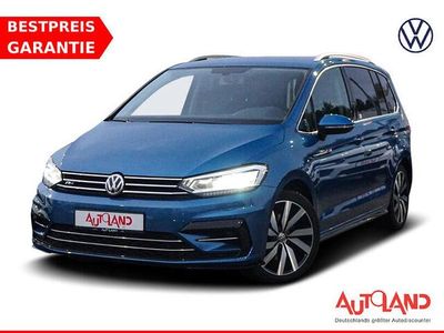 Carribean blue metallic Gebraucht 2019 VW Touran R-line Van / Kleinbus | 30.950 € (Teuer)