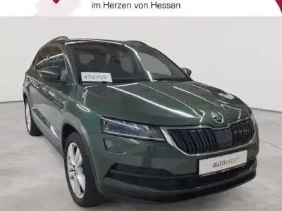 Gebraucht Skoda Karoq Style 150 PS (110 kW) 2021 Grün SUV